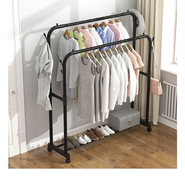 Rack de ropa con ruedas