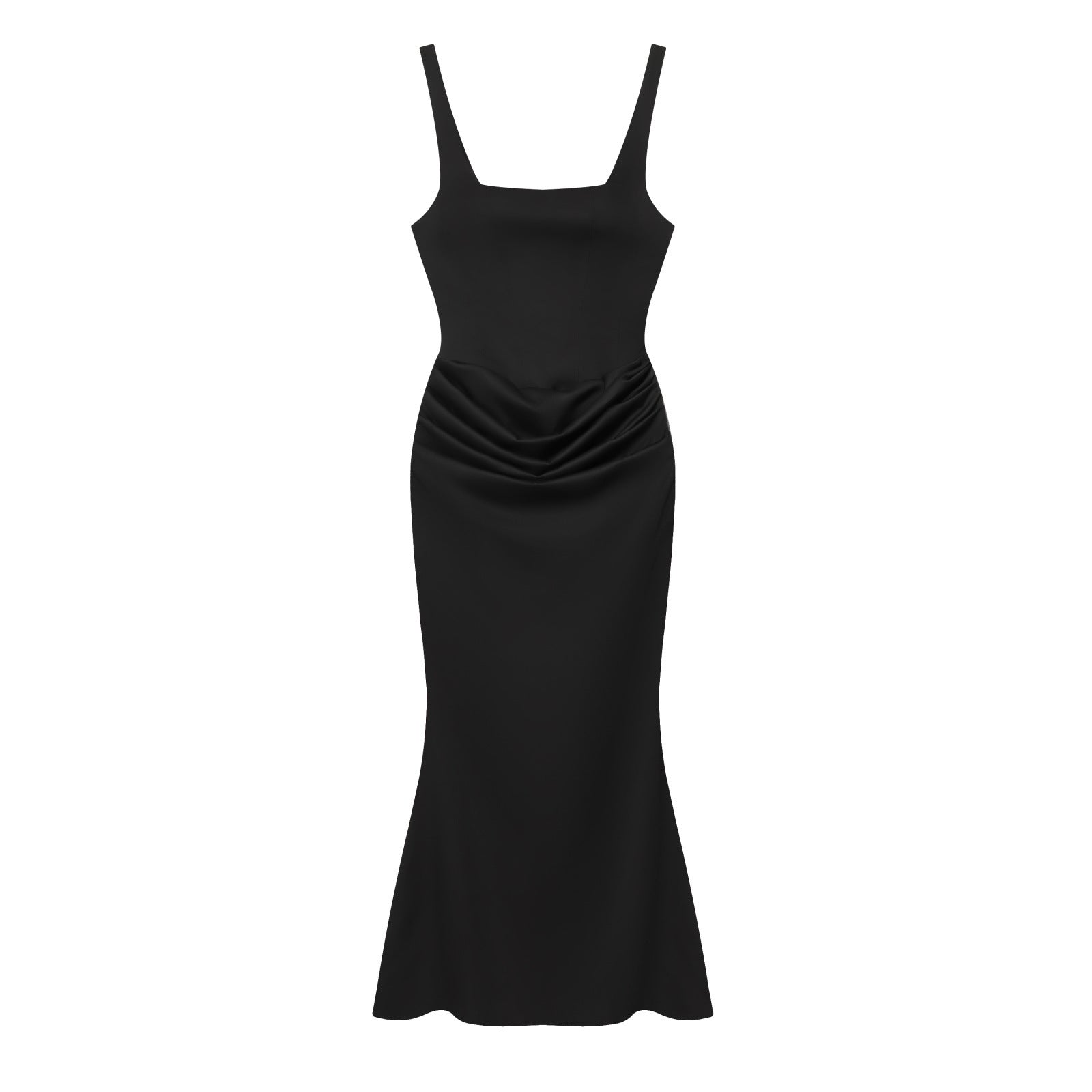 Vestido Elegante Sirena Sin Mangas