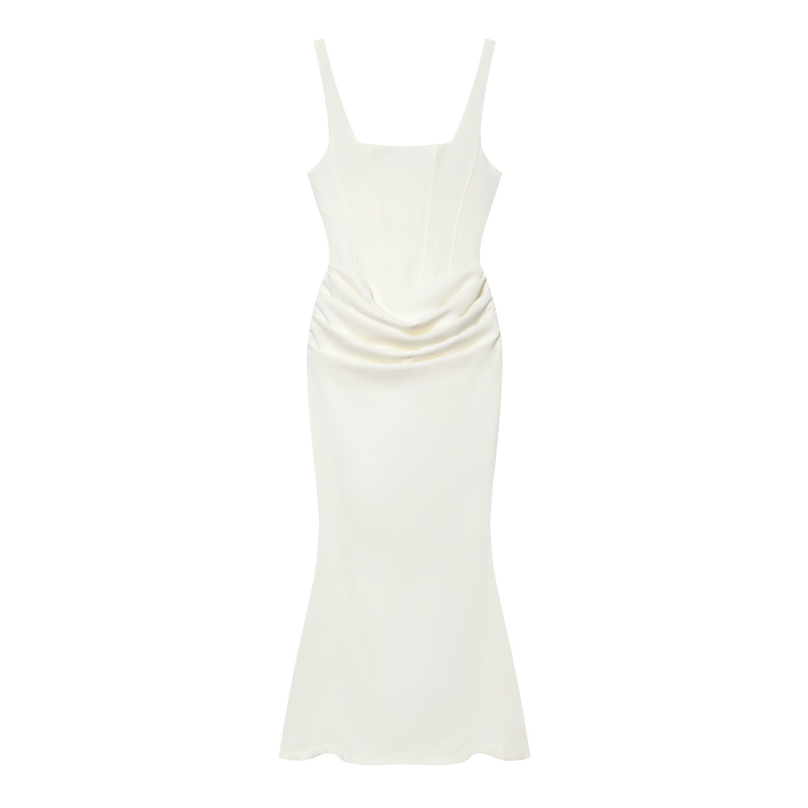 Vestido Elegante Sirena Sin Mangas